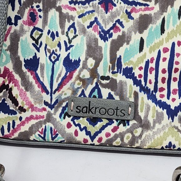 Sakroots Loyola Convertible Backpack Adjustable Straps Multi Pocket Bag - Picture 3 of 11